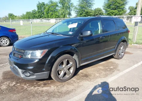 2017 Dodge Journey Crossroad from USA, damaged, VIN 3C4PDCGG4HT533099